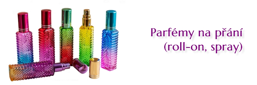 Parfémy na přání (roll-on, spray)